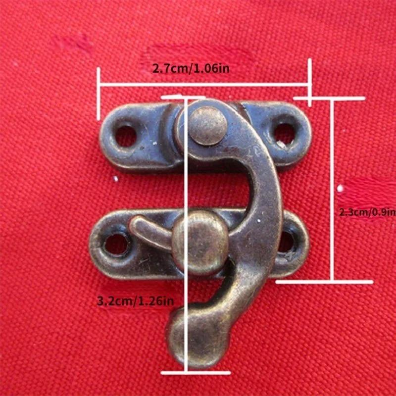 1/5pcs Antique Metal Hasp and Latch Set, Decorative Clasp with Screws for Wooden Box, Leather Trunk & Furniture Hardware
1/5pcs Antique Metal Hasp and Latch Set, Decorative Clasp with Screws for Wooden Box, Leather Trunk & Furniture Hardware