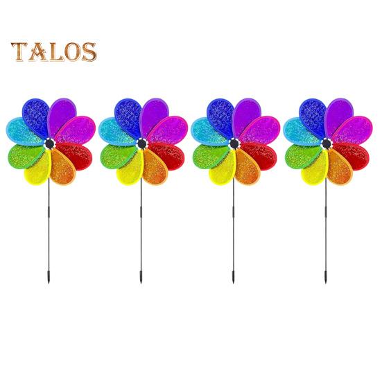 4 шт. светоотражающие вертушки с блестками, блестящие красочные радужные садовые вертушки, игрушки, отпугивающие птиц, вертушка для двора, патио, лужайки S
4 шт. светоотражающие вертушки с блестками, блестящие красочные радужные садовые вертушки, игрушки, отпугивающие птиц, вертушка для двора, патио, лужайки S