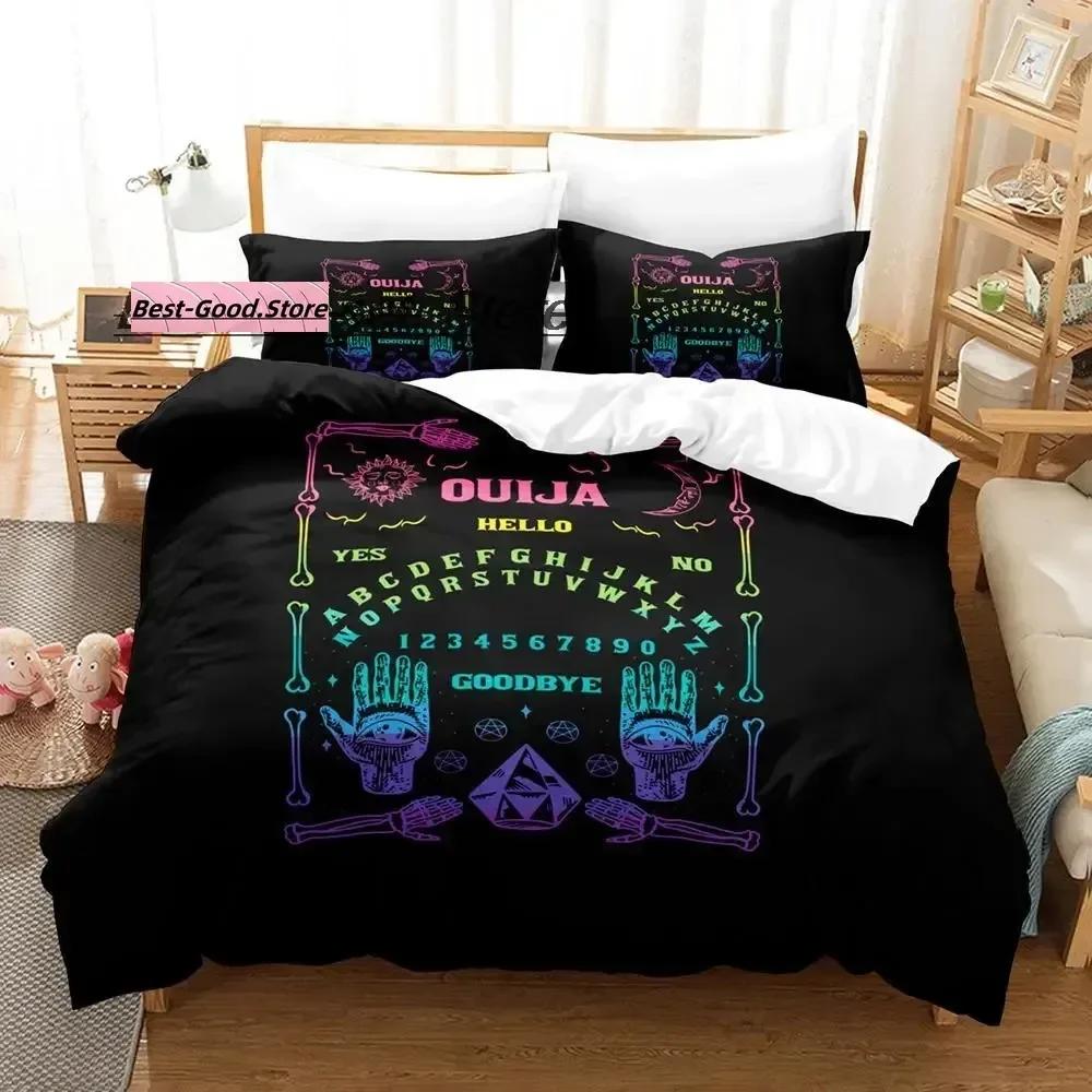 Ouija Board Beding Set Single Twin Ful Quen King-Sized Dimensionsd Dimensions Bed Linen Set Aldult Kid Bedrom Duvetcover Sets 3D Print Bed Shet Set 120*200cm Single
Ouija Board Beding Set Single Twin Ful Quen King-Sized Dimensionsd Dimensions Bed Linen Set Aldult Kid Bedrom Duvetcover Sets 3D Print Bed Shet Set 120*200cm Single