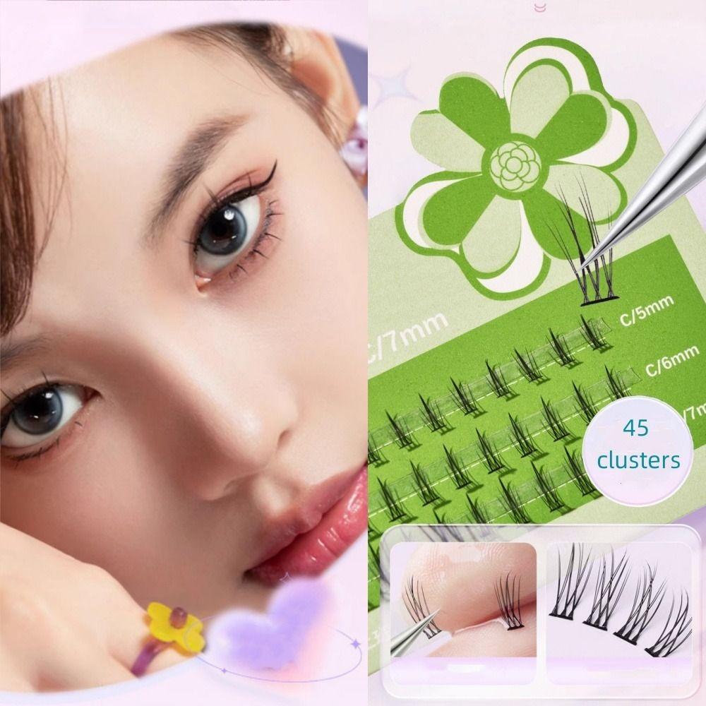 Natural Manga Lashes Lovable Eye Lashes Makeup Tool Segmented False Eyelash Daily styleB
Natural Manga Lashes Lovable Eye Lashes Makeup Tool Segmented False Eyelash Daily styleB