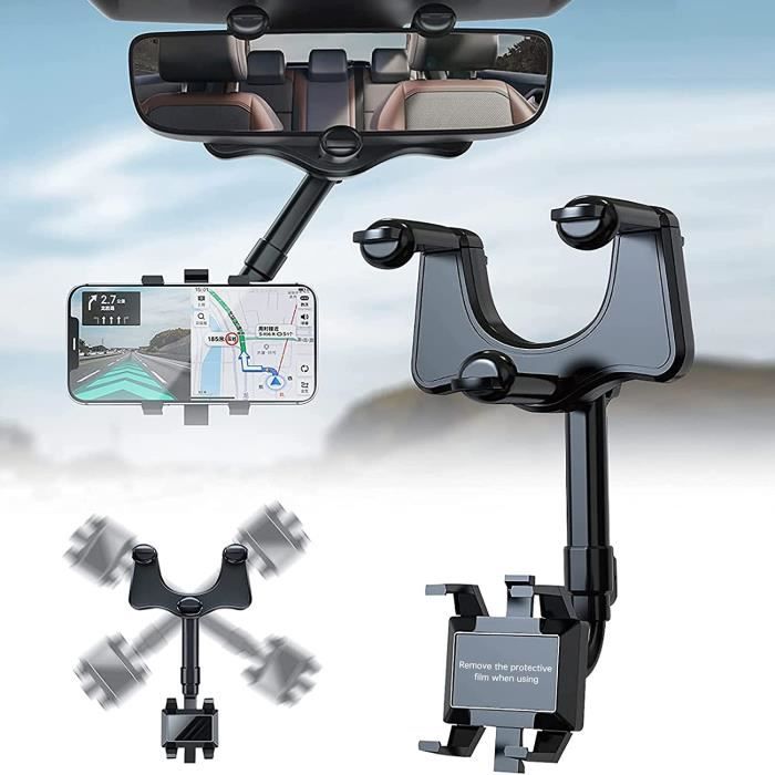 Voiture Support De Téléphone Rétroviseur Montage, 360multifunctional Adjustable Universal Phone Holder,pour La Navigation sur A14
Voiture Support De Téléphone Rétroviseur Montage, 360multifunctional Adjustable Universal Phone Holder,pour La Navigation sur A14