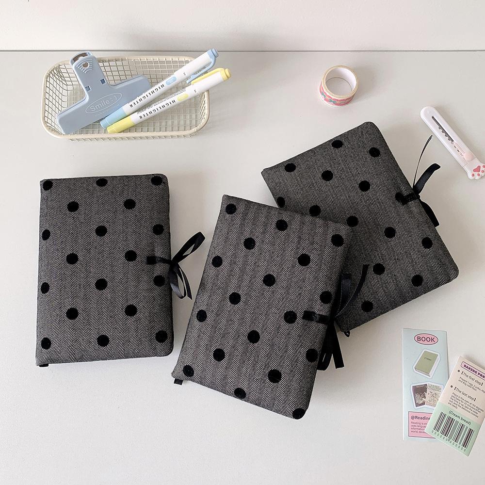 Stationery A6 Pocket Planner Grey Round Dot Cover Business Memos Korean Style Notepad Student Grey Black
Stationery A6 Pocket Planner Grey Round Dot Cover Business Memos Korean Style Notepad Student Grey Black