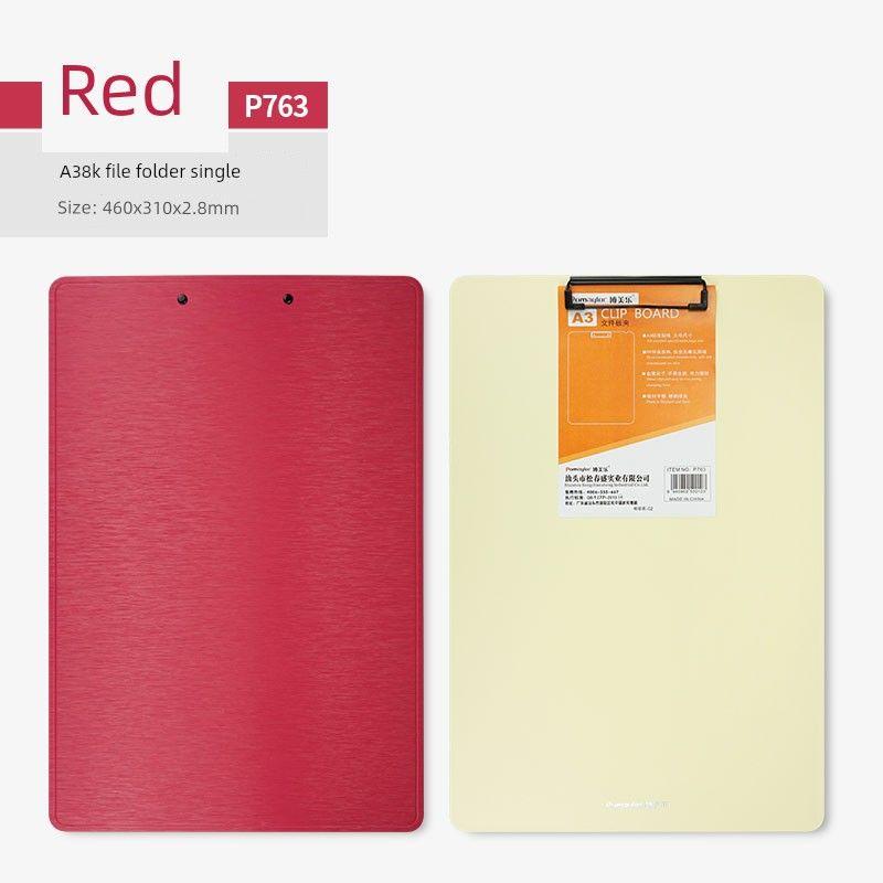 Insert Bag Removable Punch 8k11 Hole File Bag Protective Cover Storage Book Info Booklet Certificate Holder Shell Poster Album Clip Storage Box Red A3 Clipboard | P763 (Single)
Insert Bag Removable Punch 8k11 Hole File Bag Protective Cover Storage Book Info Booklet Certificate Holder Shell Poster Album Clip Storage Box Red A3 Clipboard | P763 (Single)