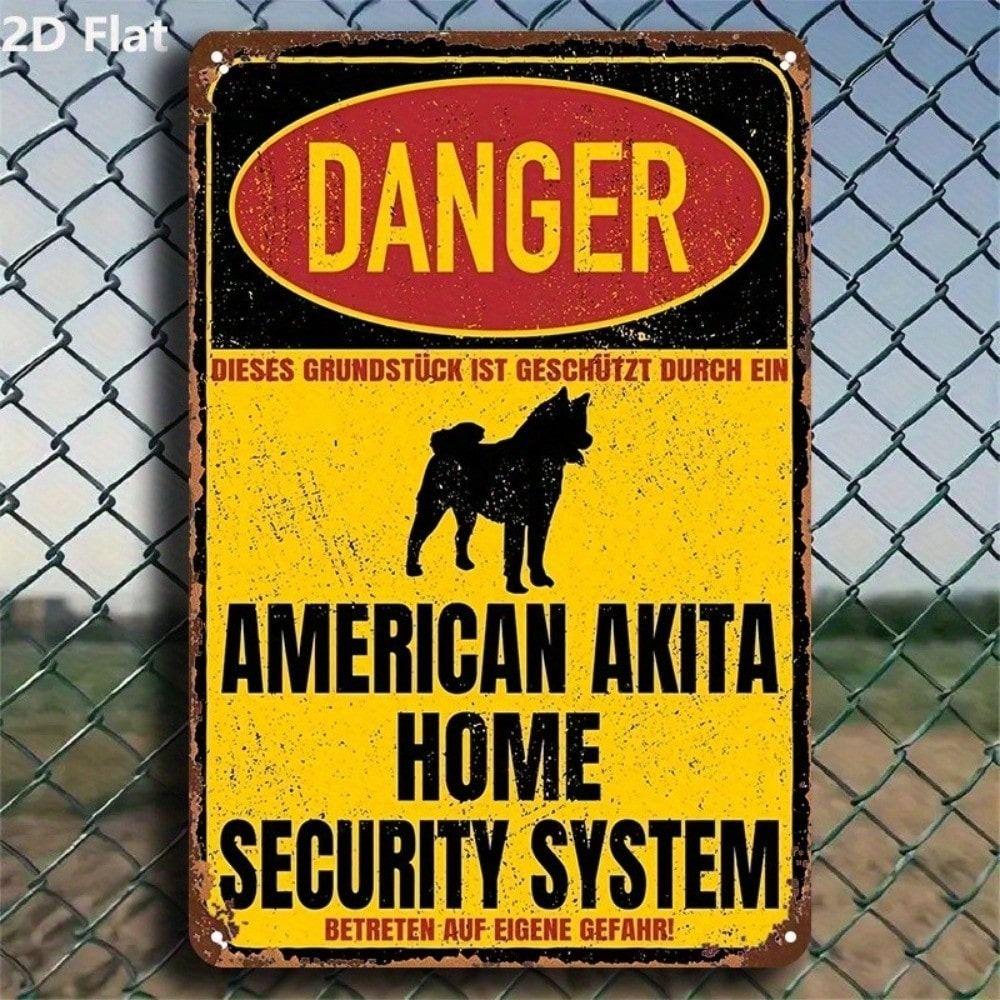 Metal Poster Wall Art Funny American Akita Retro Vintage Gift for Dog Owner Home Decor
Metal Poster Wall Art Funny American Akita Retro Vintage Gift for Dog Owner Home Decor
