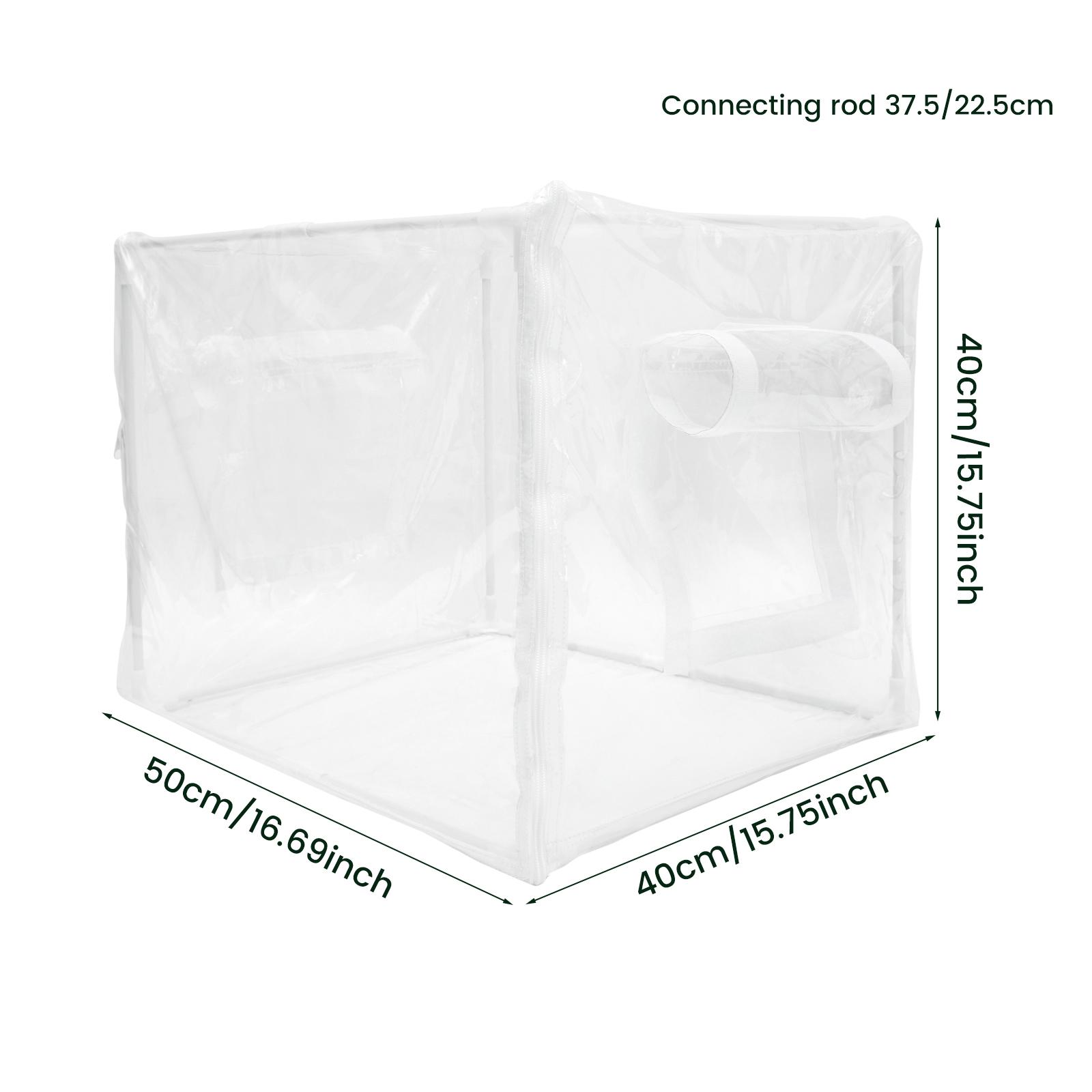 Теплица для растений, садовая палатка, ПВХ-покрытие, защита от насекомых, птиц, переносная зимняя цветочная теплая комната, защита от ультрафиолета, ветрозащитная теплица для посадки растений