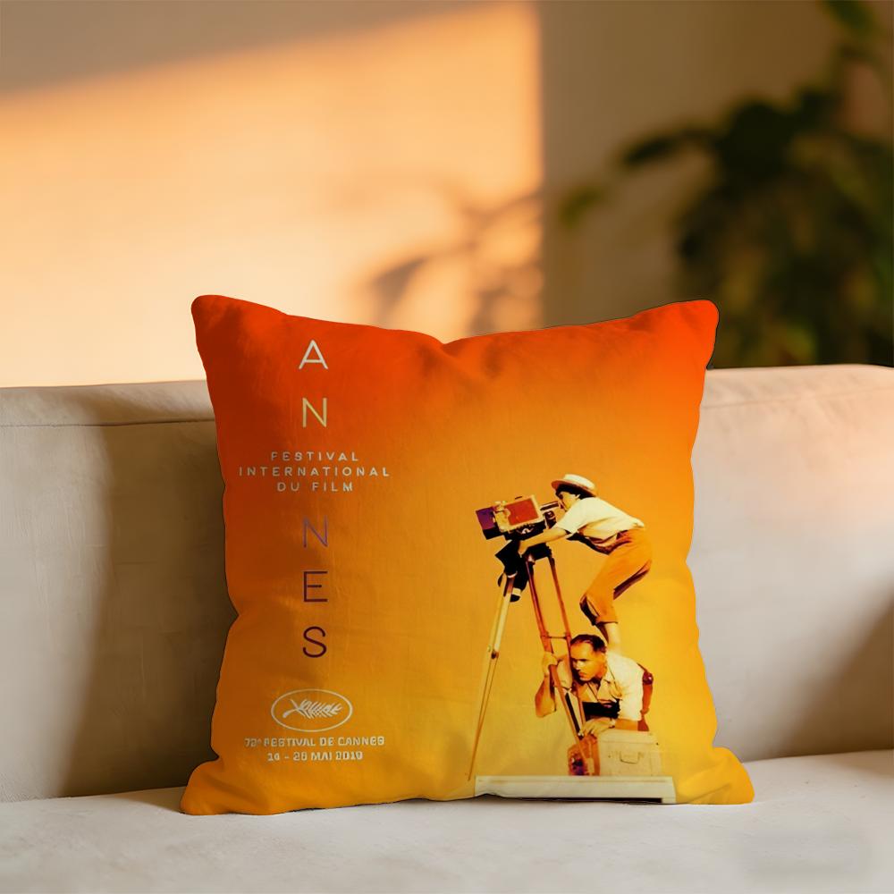 Cannes Film Festival Cushion Cover Cozy Velvet Throw PillowSoft Warm Cushion For Sofa Bed 30x30 cm
Cannes Film Festival Cushion Cover Cozy Velvet Throw PillowSoft Warm Cushion For Sofa Bed 30x30 cm