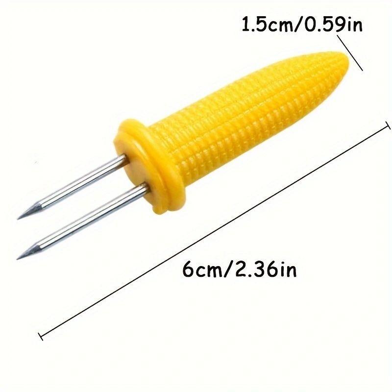 10pcs Stainless Steel Corn Forks, Barbecue Forks, Corn Racks, Corn Skewers Portable Barbecue Fork, Kitchen Small Tool
10pcs Stainless Steel Corn Forks, Barbecue Forks, Corn Racks, Corn Skewers Portable Barbecue Fork, Kitchen Small Tool