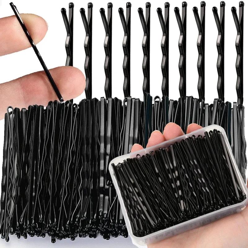 60/240Pcs Black Hair Clips U-Shaped Bobby Pin Invisible Wavy Hairpin Hairstyle Styling Metal Hair Grip Barrette Hair Accessories
60/240Pcs Black Hair Clips U-Shaped Bobby Pin Invisible Wavy Hairpin Hairstyle Styling Metal Hair Grip Barrette Hair Accessories