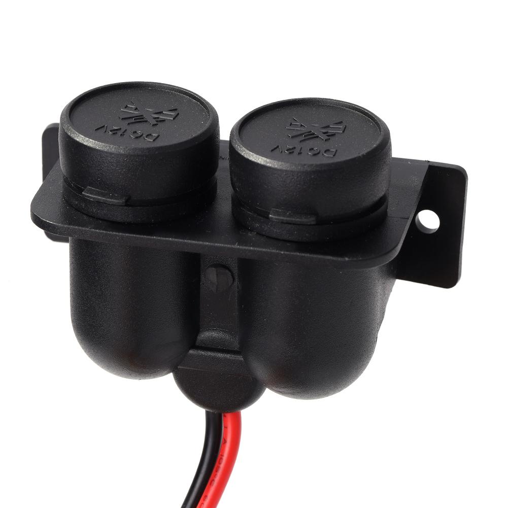 Cigarette Lighter Socket 12V with Wire Dual Power Outlet Waterproof Double Power Adapter Socket for Car Scooter ATV RV China Mainland
Cigarette Lighter Socket 12V with Wire Dual Power Outlet Waterproof Double Power Adapter Socket for Car Scooter ATV RV China Mainland