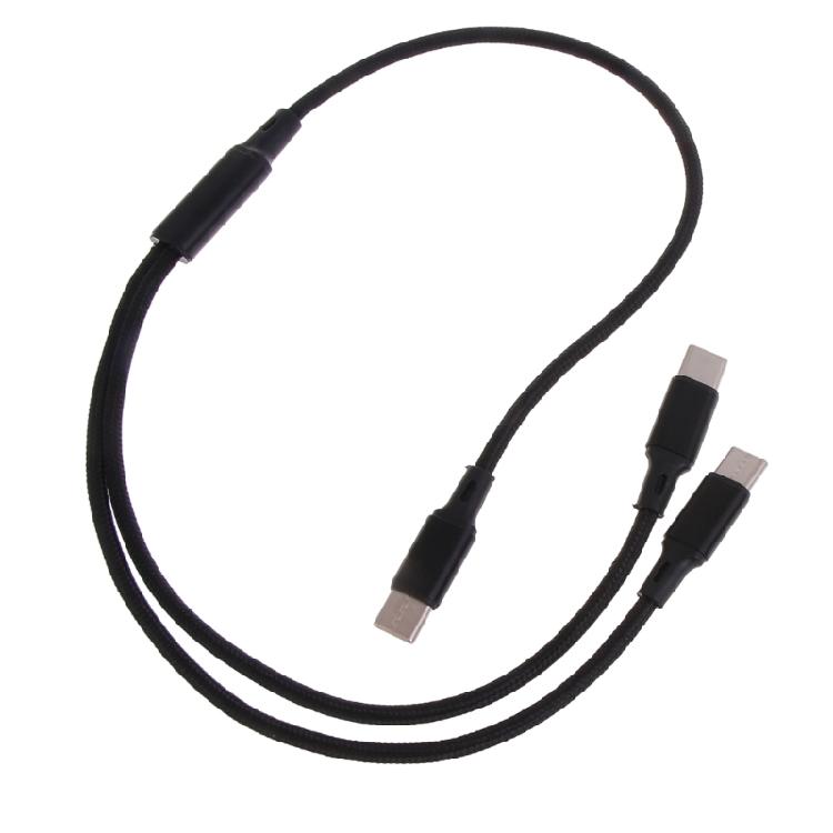 Type-C to Type-C+Type-C Charger Cable for Two Type C Mobile Simultaneous Charge
Type-C to Type-C+Type-C Charger Cable for Two Type C Mobile Simultaneous Charge