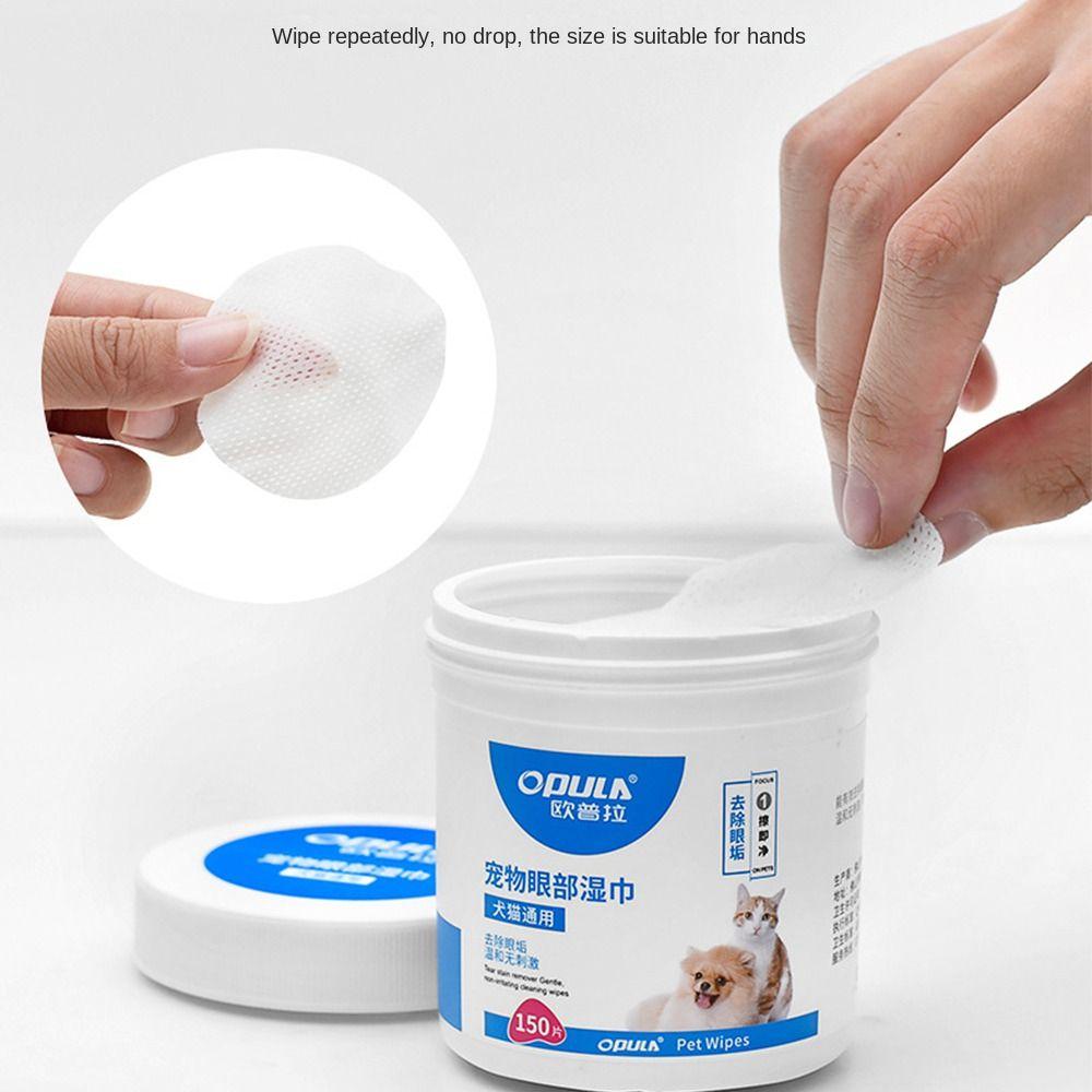 150pcs Eyes Tear Stain Remover Pet Wipes Pet Cleaning Paper Towels Cats And Dogs Universal
150pcs Eyes Tear Stain Remover Pet Wipes Pet Cleaning Paper Towels Cats And Dogs Universal