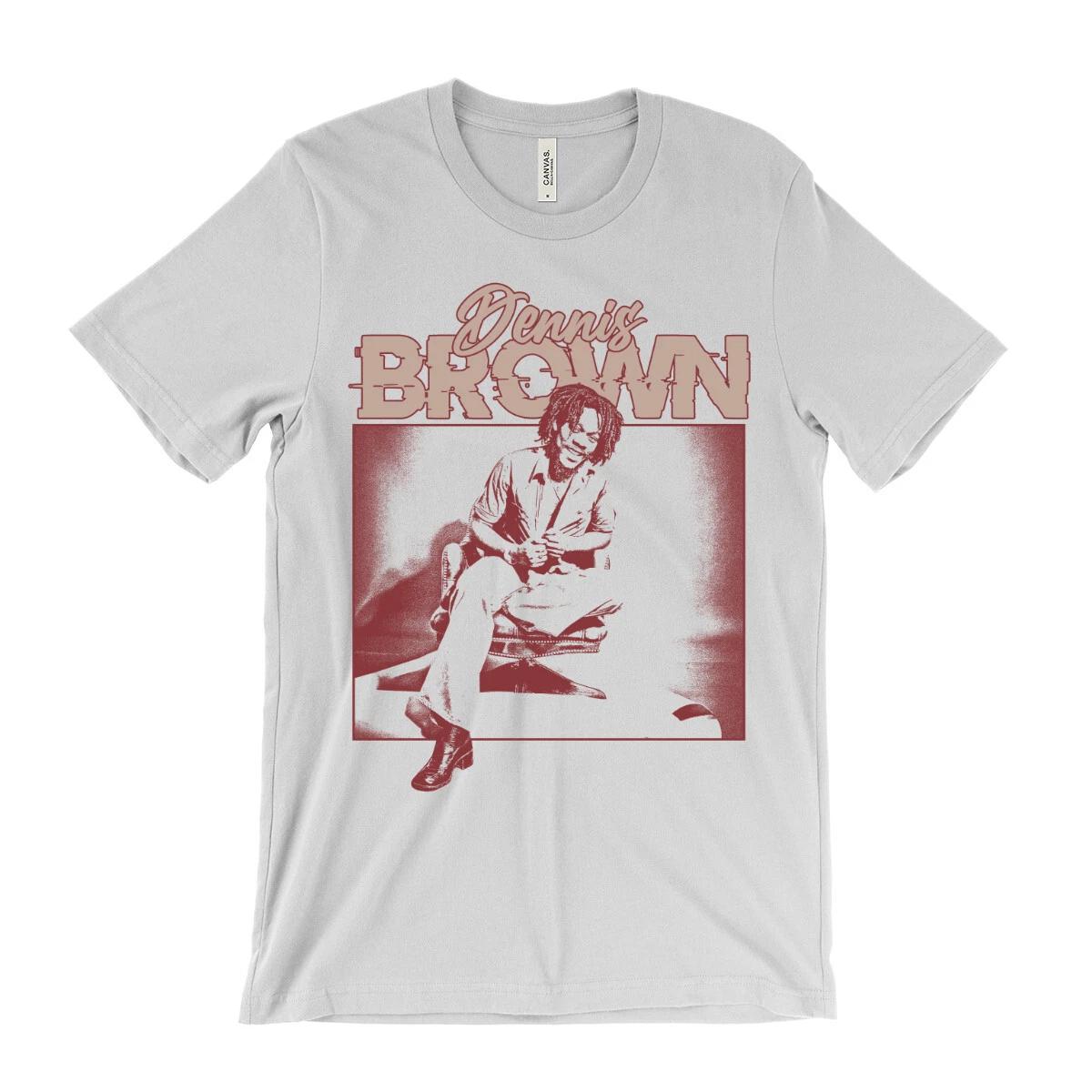 Dennis Brown T-shirt - Reggae - Dub Roots - Here I Come - Words Of Wisdom - Jah L
Dennis Brown T-shirt - Reggae - Dub Roots - Here I Come - Words Of Wisdom - Jah L