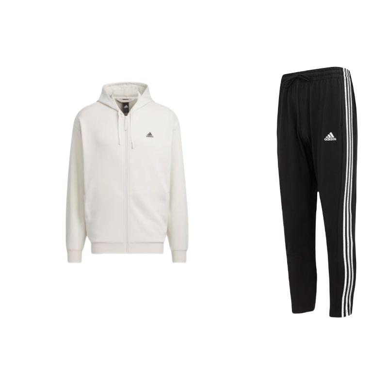 Adidas Letter Logo Hooded Zip Long Sleeve Knit Tracksuit Men Tracksuit IC0044+IV7604 L
Adidas Letter Logo Hooded Zip Long Sleeve Knit Tracksuit Men Tracksuit IC0044+IV7604 L