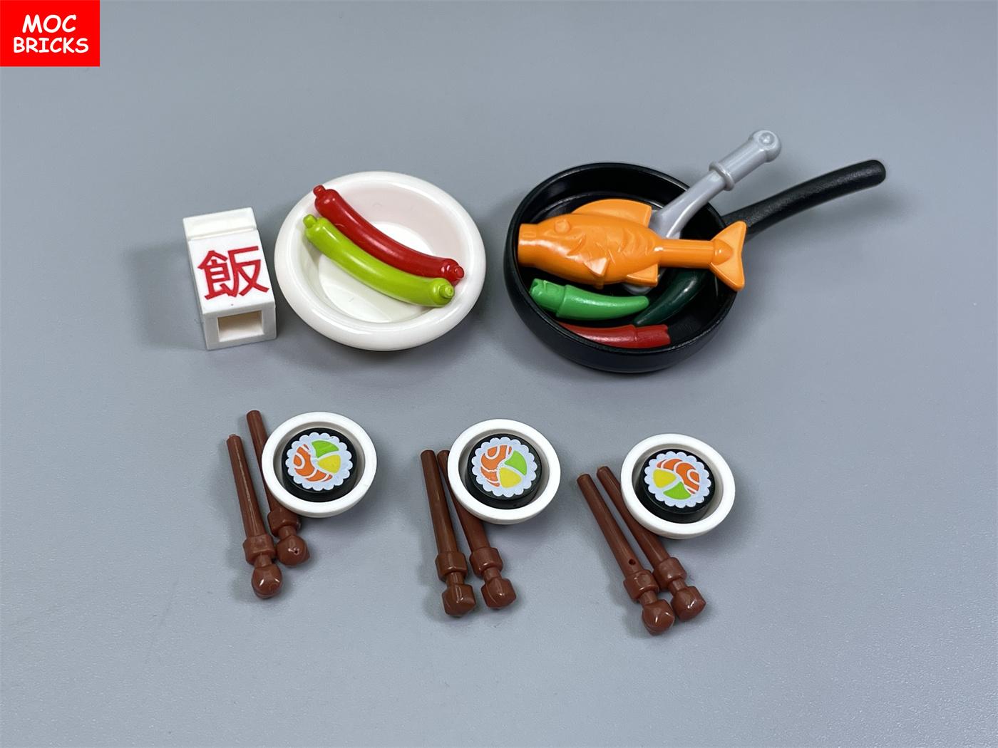 MOC Bricks Cooking Space Food Pepper Bow Rice Egg Pan Pot Scene Home Friend Constructing Blocks City DO-IT-YOURSELF Kids Christmas Plaything
MOC Bricks Cooking Space Food Pepper Bow Rice Egg Pan Pot Scene Home Friend Constructing Blocks City DO-IT-YOURSELF Kids Christmas Plaything