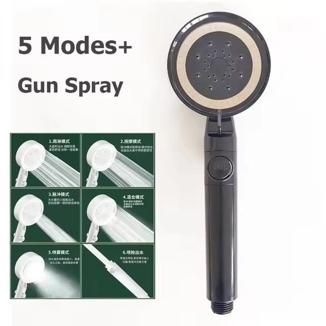 New 6 Modes Big Panel Large Flow Supercharge Rainfall Shower Head High Pressure Top Spray Rain Showerhead Bathroom Accessories
New 6 Modes Big Panel Large Flow Supercharge Rainfall Shower Head High Pressure Top Spray Rain Showerhead Bathroom Accessories