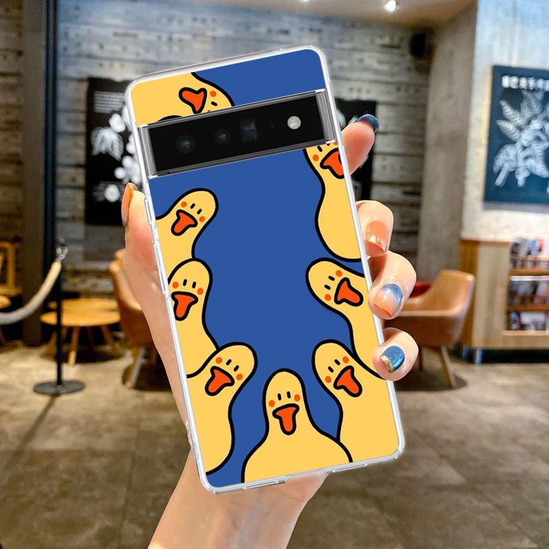 Cartoon Cute Goose Game Phone Case Cover for Google Pixel 9 8 7 6 5 4 XL Silicone 7A 6A 5A 4A 3A XL Pro 5G Transparent Shell Bag Pixel 4A
Cartoon Cute Goose Game Phone Case Cover for Google Pixel 9 8 7 6 5 4 XL Silicone 7A 6A 5A 4A 3A XL Pro 5G Transparent Shell Bag Pixel 4A