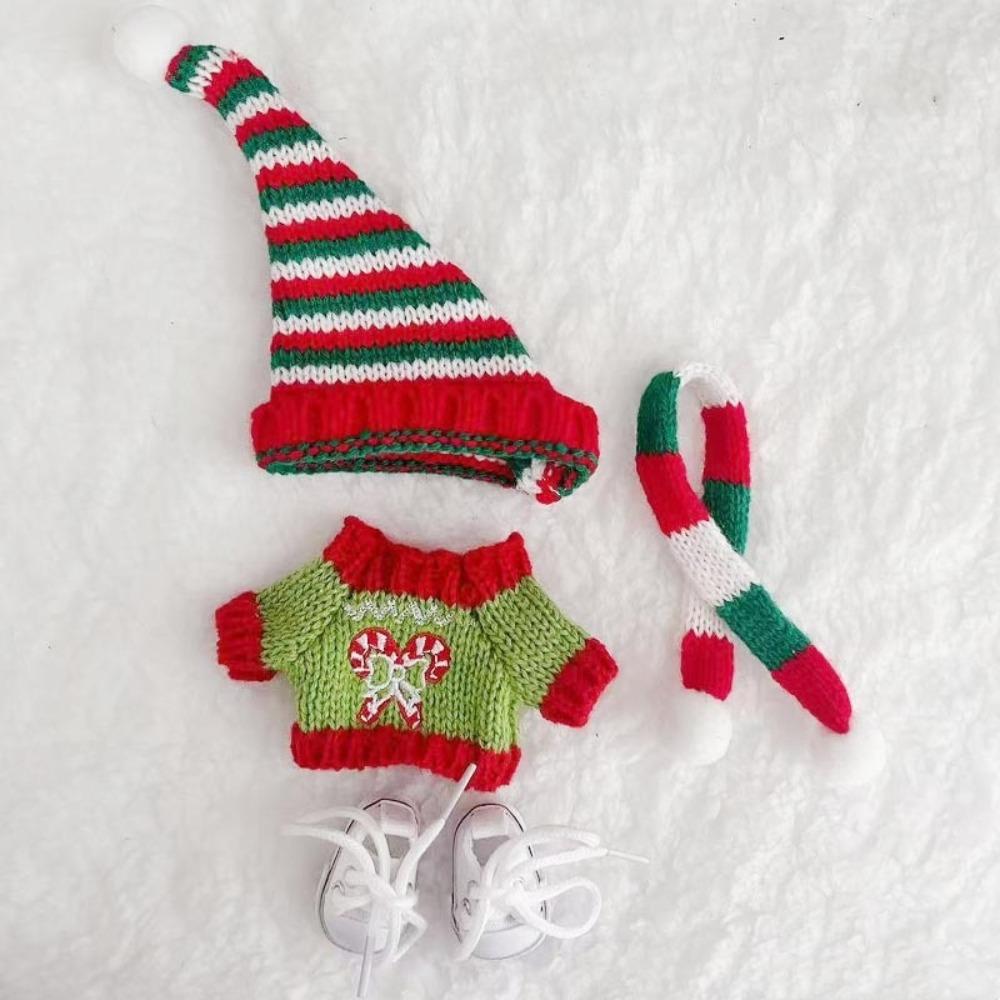 Knitted Hat Labubu Doll s Clothes Christmas Set Plush Dolls Clothes Kids Girls Toys Style 2
Knitted Hat Labubu Doll s Clothes Christmas Set Plush Dolls Clothes Kids Girls Toys Style 2