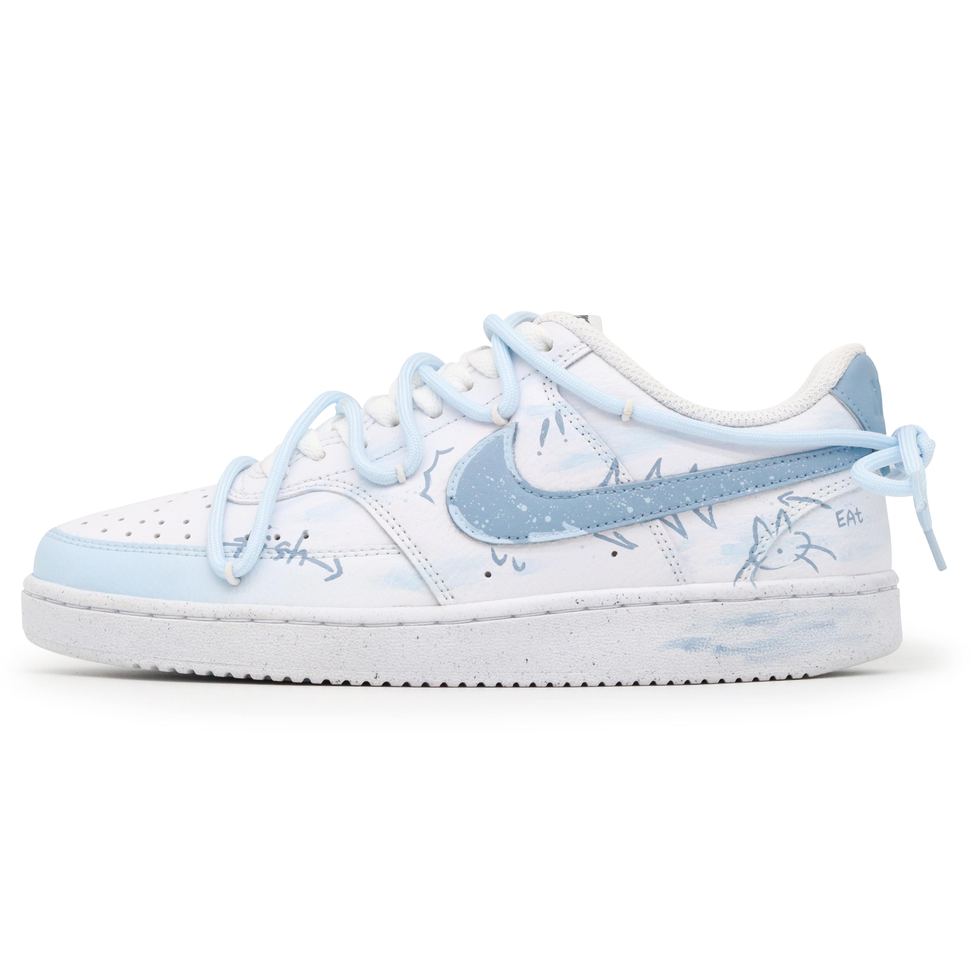 Nike Court Vision 1 Low top Skateboard Shoes Women s Blue White DH3158-101(Team52-) 38
Nike Court Vision 1 Low top Skateboard Shoes Women s Blue White DH3158-101(Team52-) 38