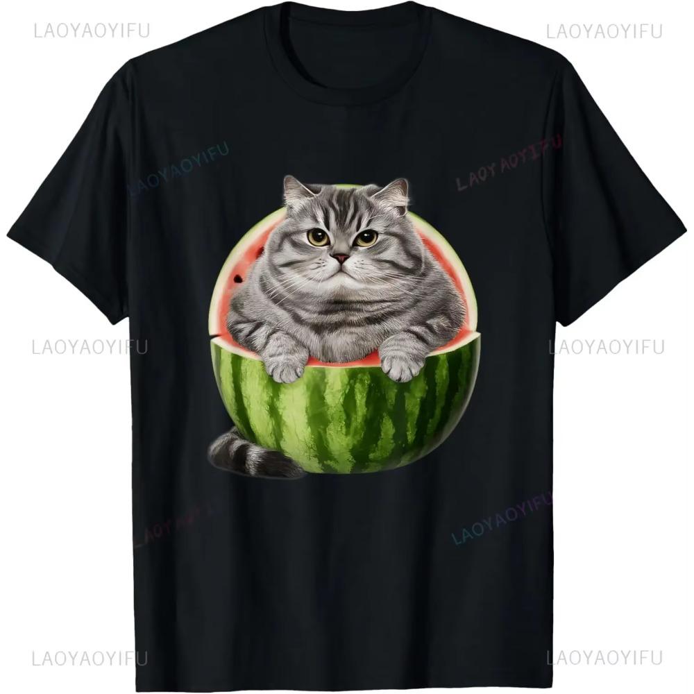 Футболка с изображением кота-арбуза и мема «Silly Cat». Уморительная футболка с принтом арбуза — стильный унисекс-топ для мужчин и женщин. XXXXXL чёрный
Футболка с изображением кота-арбуза и мема «Silly Cat». Уморительная футболка с принтом арбуза — стильный унисекс-топ для мужчин и женщин. XXXXXL чёрный