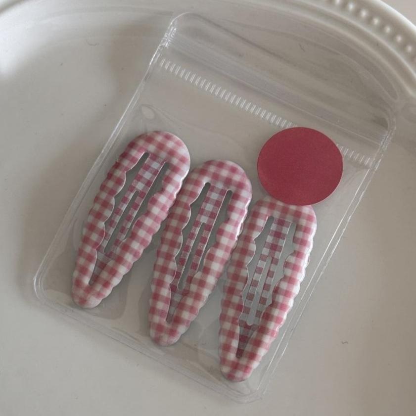 3-12pcs 2026 New Bright and Cute Grid Polka Dot BB Clips Hairclips Girl s Heart Drops Side Clips 3pcs
3-12pcs 2026 New Bright and Cute Grid Polka Dot BB Clips Hairclips Girl s Heart Drops Side Clips 3pcs
