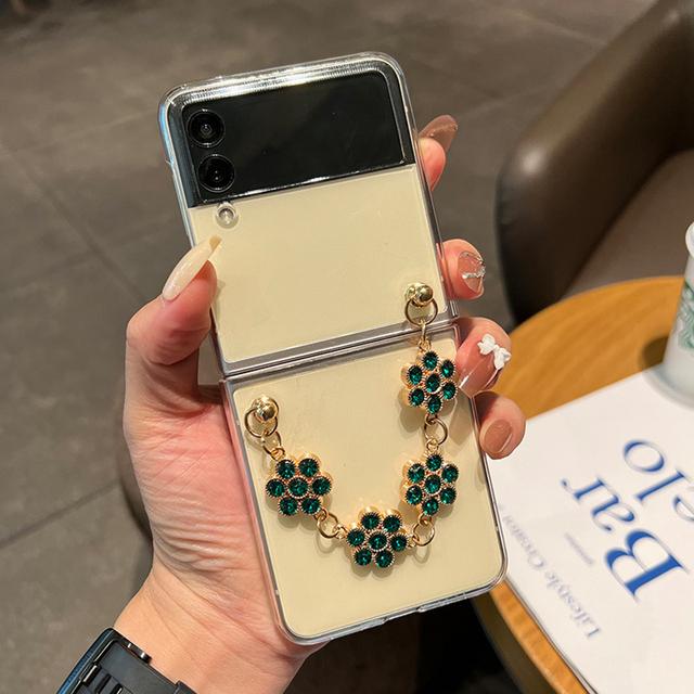 Роскошный портативный чехол-браслет со стразами для Samsung Galaxy Z Flip 3 4 5g, прозрачный жесткий чехол для ПК For Samsung Z Flip 3
Роскошный портативный чехол-браслет со стразами для Samsung Galaxy Z Flip 3 4 5g, прозрачный жесткий чехол для ПК For Samsung Z Flip 3