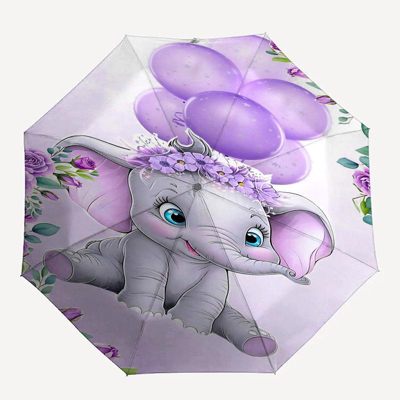 1PC Cartoon Elephant Umbrella-8-Rib Reinforced Portable Folding Travel Suitable for All Seasons Outdoor Daily , Fun Design-Z0403
1PC Cartoon Elephant Umbrella-8-Rib Reinforced Portable Folding Travel Suitable for All Seasons Outdoor Daily , Fun Design-Z0403