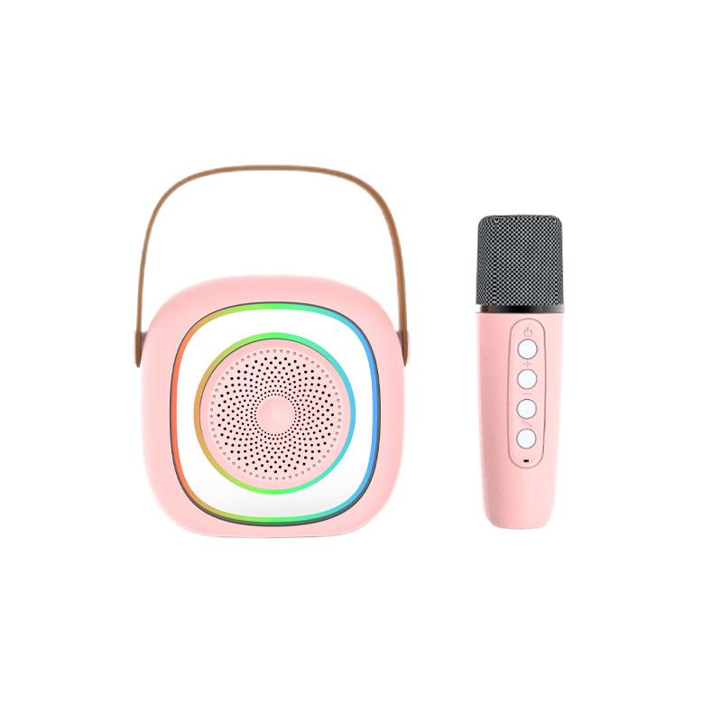K10 Dual Microphone Portable Home Karaoke With Microphone Card And Wireless Bluetooth Speaker
K10 Dual Microphone Portable Home Karaoke With Microphone Card And Wireless Bluetooth Speaker