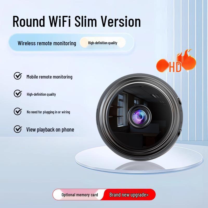 Long-Range Wireless Indoor Camera, Plug-Free, Mobile Connect, 360° Coverage
Long-Range Wireless Indoor Camera, Plug-Free, Mobile Connect, 360° Coverage