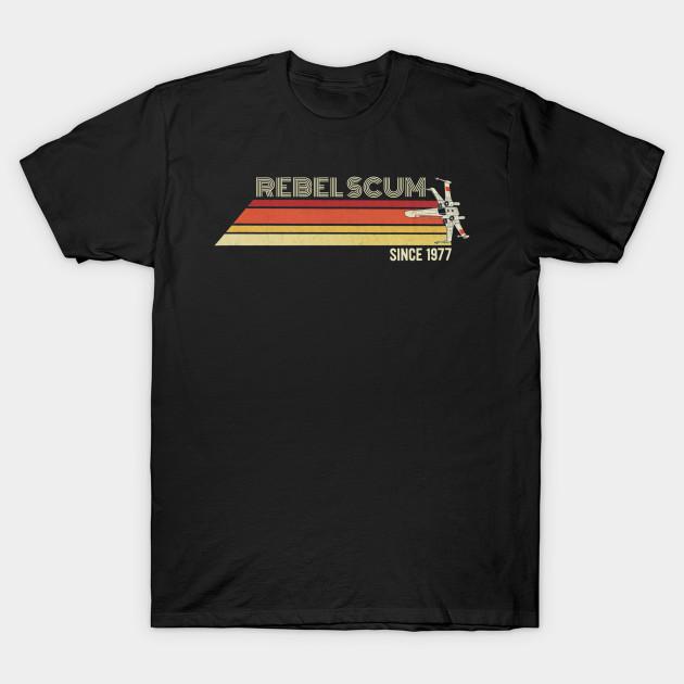 Men Black Print T-shirt Rebel Scum 77 No-Cut Transfer Paper Print Cotton Tshirt 3XL
Men Black Print T-shirt Rebel Scum 77 No-Cut Transfer Paper Print Cotton Tshirt 3XL