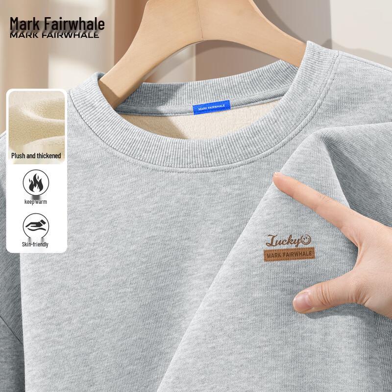 Mark Fairwhale Men s 2025 Winter Plush Round Neck Sweatshirt 2XL
Mark Fairwhale Men s 2025 Winter Plush Round Neck Sweatshirt 2XL
