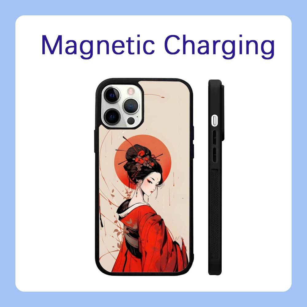 Samurai Geisha Mask with Magsafe Phone Case For iPhone 17,16,15,14,13,12,Pro,Max,Plus Magnetic Wireless Charge Cover iPhone13PRO
Samurai Geisha Mask with Magsafe Phone Case For iPhone 17,16,15,14,13,12,Pro,Max,Plus Magnetic Wireless Charge Cover iPhone13PRO