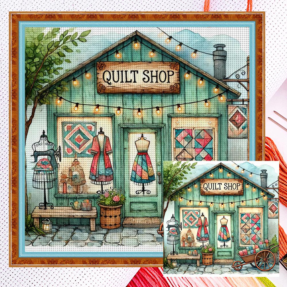 Полная вышивка Эко-хлопковой нитью 14CT Напечатанный Набор для вышивания крестом для квилт-шопа Искусство
Полная вышивка Эко-хлопковой нитью 14CT Напечатанный Набор для вышивания крестом для квилт-шопа Искусство