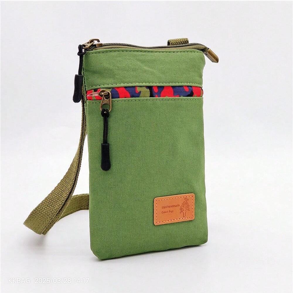 Mini fashionable crossbody bag, fabric coin purse, waterproof and versatile Korean-style small bag
Mini fashionable crossbody bag, fabric coin purse, waterproof and versatile Korean-style small bag