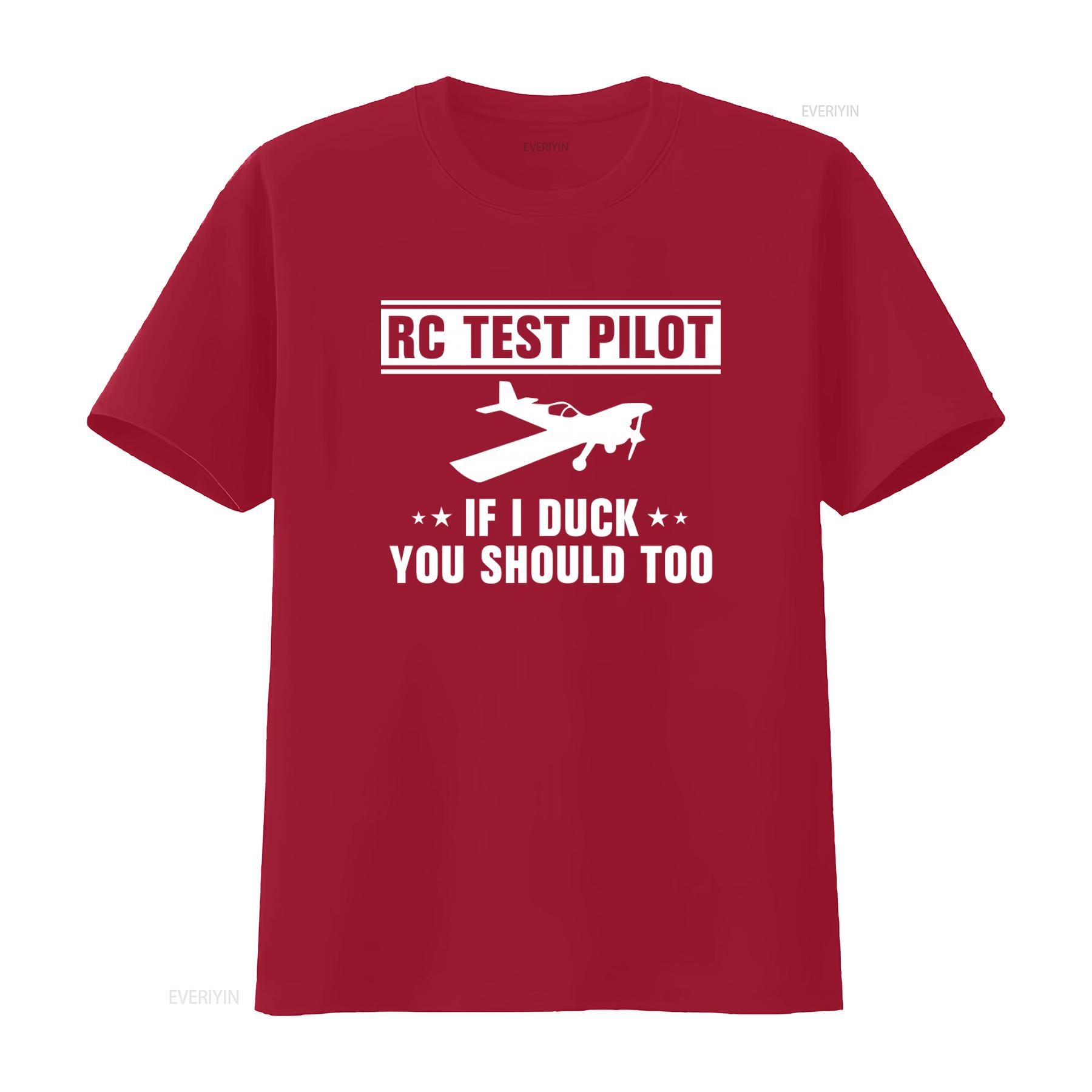 Rc Test Pilot If I Duck You Should Too Aviation Flying T Shirt For vintage Washed Breathable Stylish fashion Slightly homme S
Rc Test Pilot If I Duck You Should Too Aviation Flying T Shirt For vintage Washed Breathable Stylish fashion Slightly homme S