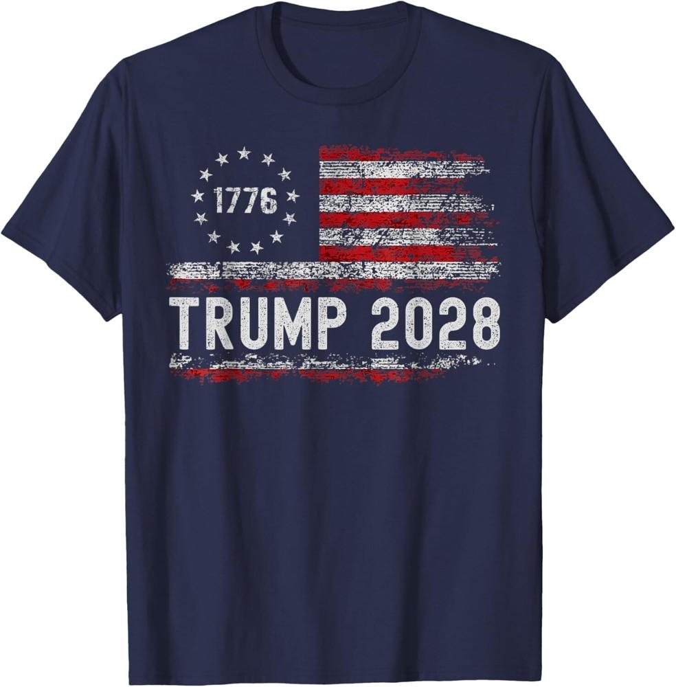 Trump 2028 Shirt Vote Donald Trump American Flag Men Women Unisex T-Shirt L
Trump 2028 Shirt Vote Donald Trump American Flag Men Women Unisex T-Shirt L