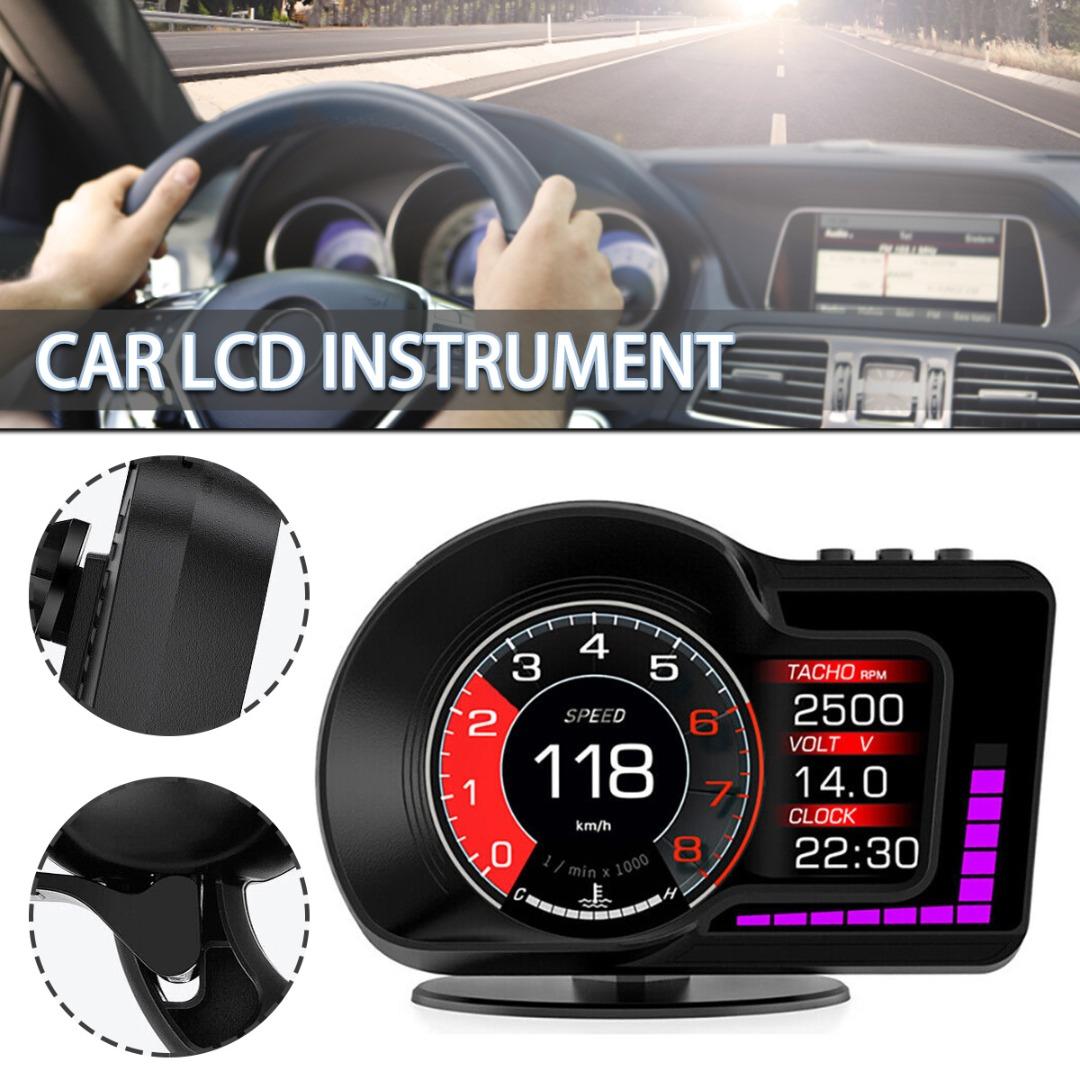 Pdtoweb OBD2 + GPS HUD Датчик автомобиля Цифровой проекционный дисплей Спидометр Турбо обороты Сигнализация Температура
Pdtoweb OBD2 + GPS HUD Датчик автомобиля Цифровой проекционный дисплей Спидометр Турбо обороты Сигнализация Температура