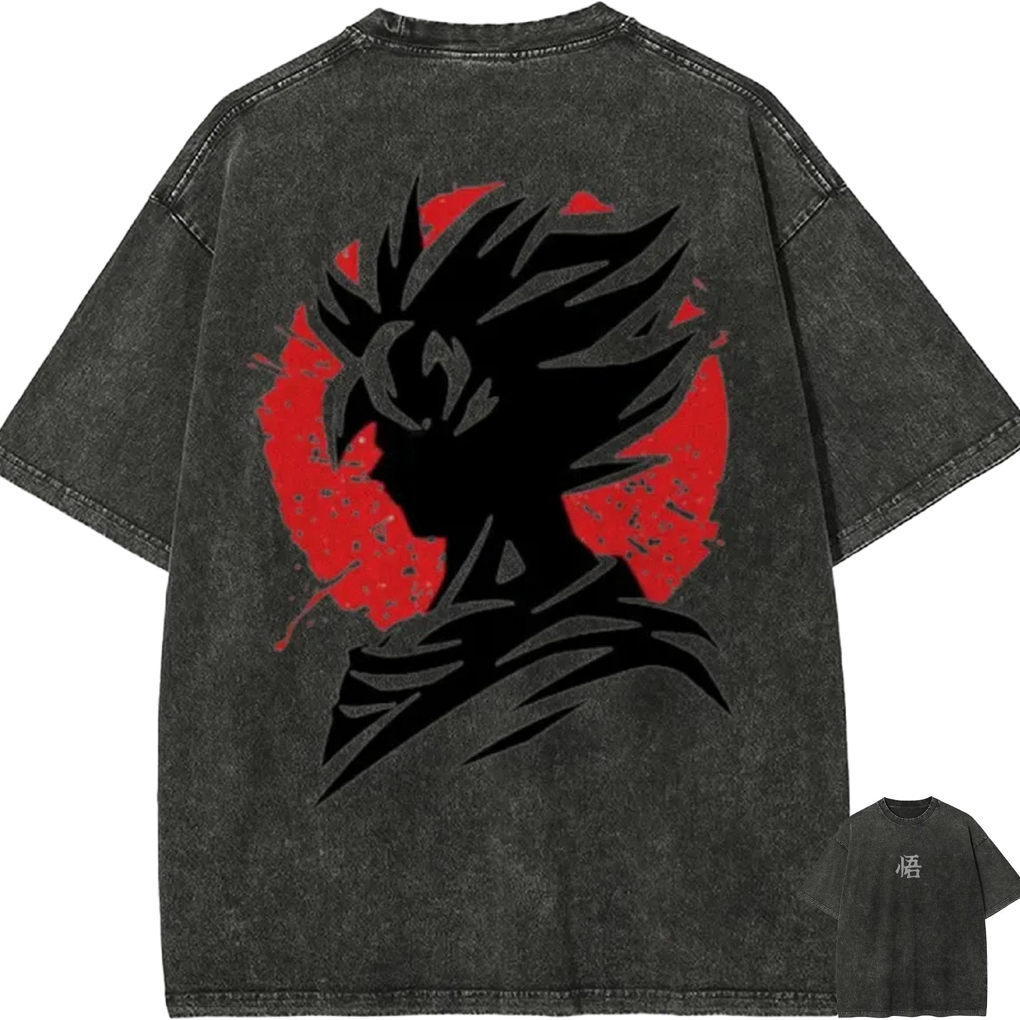 Dragon Ball Goku T Shirt Silhouette Red Sun Men Acid Wash Oversized Streetwear Anime Minimalist Cotton Vintage Graphic Tee M
Dragon Ball Goku T Shirt Silhouette Red Sun Men Acid Wash Oversized Streetwear Anime Minimalist Cotton Vintage Graphic Tee M