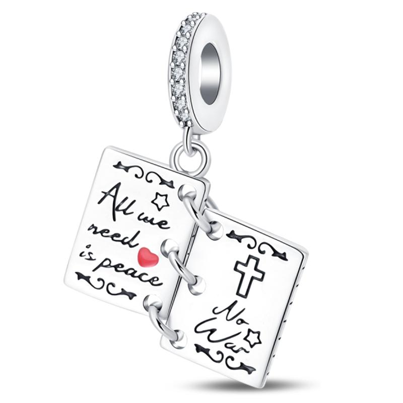 Charms Beads 925 Silver Color Bow Cross Life Tree Beads Fit DIY Original Bangle Bracelet Charm Pendant Jewelry
Charms Beads 925 Silver Color Bow Cross Life Tree Beads Fit DIY Original Bangle Bracelet Charm Pendant Jewelry