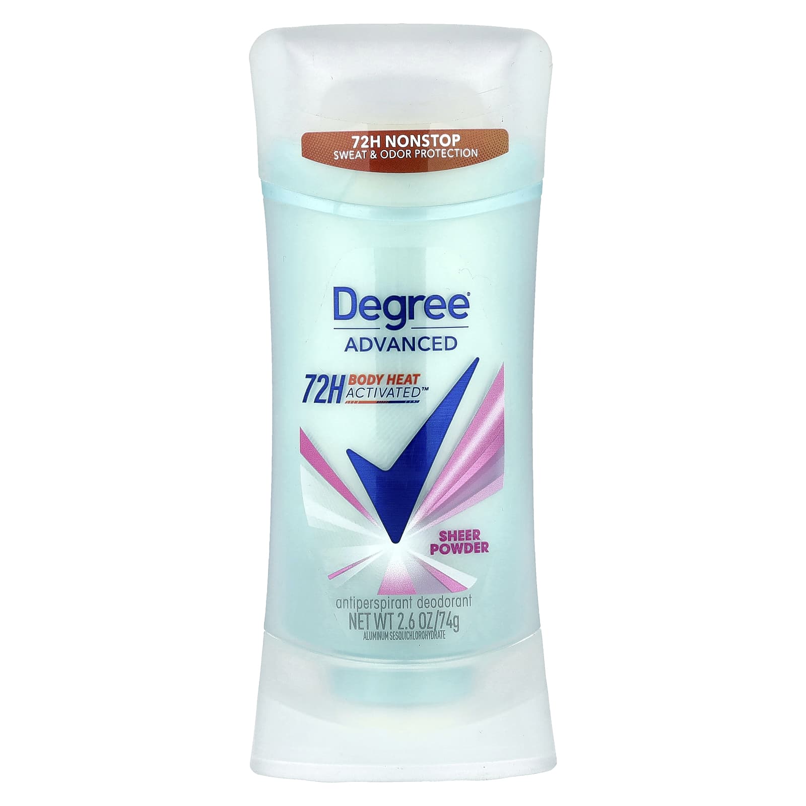 Advanced, 72 H Body Heat Activated™, Antiperspirant Deodorant, Shea Powder, 74G(2.6Oz)
Advanced, 72 H Body Heat Activated™, Antiperspirant Deodorant, Shea Powder, 74G(2.6Oz)