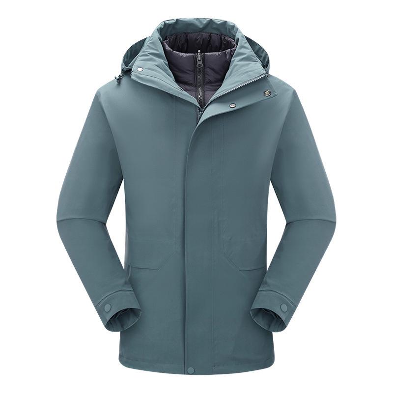 Мужская куртка-пуховик «три в одном» с ветрозащитой и герметичной молнией YKK 2XL
Мужская куртка-пуховик «три в одном» с ветрозащитой и герметичной молнией YKK 2XL