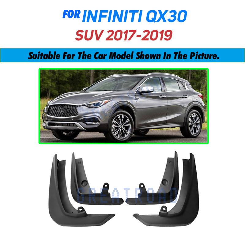 Molded Car Mud Flaps For Infiniti QX30 2017 2018 2019 Mudflaps Splash Guards Mud Flap Mudguards Fender Car Accessories
Molded Car Mud Flaps For Infiniti QX30 2017 2018 2019 Mudflaps Splash Guards Mud Flap Mudguards Fender Car Accessories