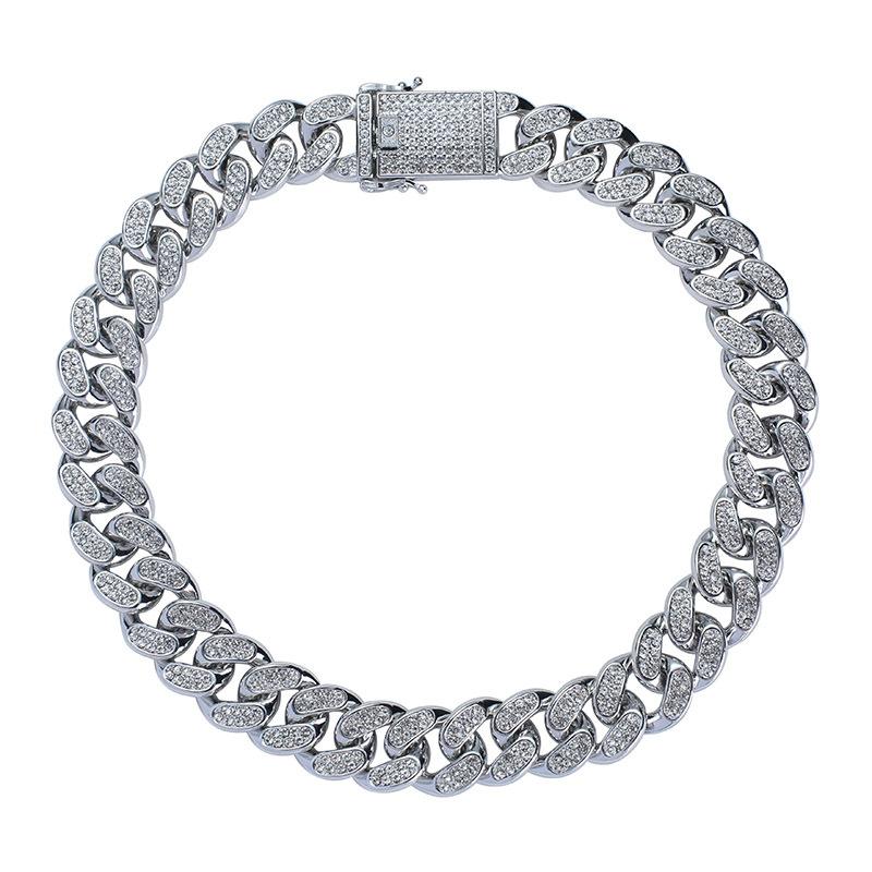 Pet Collar Full Diamond Jewelry 20mm Cuban Chain Suitable for Doberman, Rottweiler Large Pet Chain
Pet Collar Full Diamond Jewelry 20mm Cuban Chain Suitable for Doberman, Rottweiler Large Pet Chain