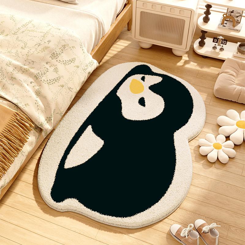 Style Carpets for Living Room Cute Penguin Bedroom Decor Carpet Fluffy Soft Irregular Bedside Rug Home Plush Floor Mat 80x120cm
Style Carpets for Living Room Cute Penguin Bedroom Decor Carpet Fluffy Soft Irregular Bedside Rug Home Plush Floor Mat 80x120cm