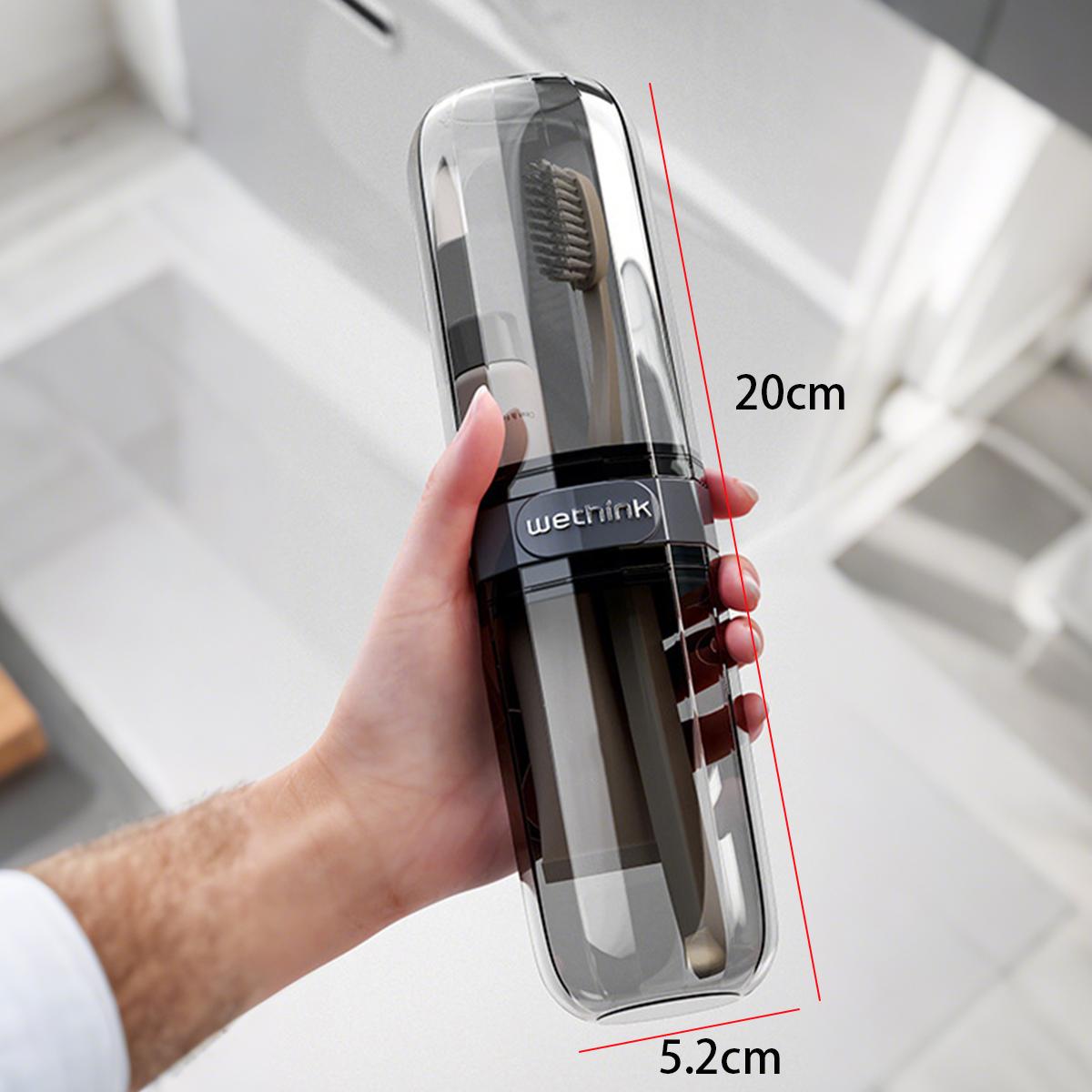 Portable Toothpaste Toothbrush Protect Holder Case Travel Camping Storage Box Protect Toothbrush Toothpaste from Dirt 2030 прозрачный черный
Portable Toothpaste Toothbrush Protect Holder Case Travel Camping Storage Box Protect Toothbrush Toothpaste from Dirt 2030 прозрачный черный