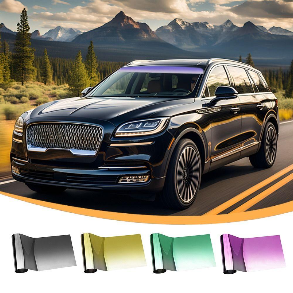 Gradient Color Car Sun Visor Sticker Car Solar Window Tint Film Car Decoration Accessories зелений
Gradient Color Car Sun Visor Sticker Car Solar Window Tint Film Car Decoration Accessories зелений