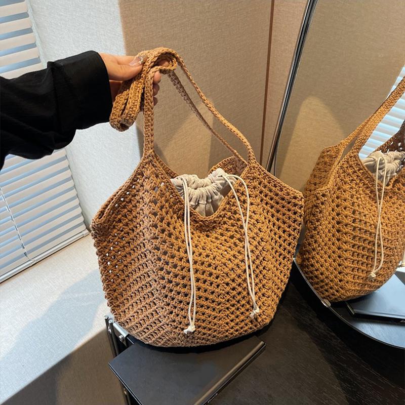 Latest Summer Beach Straw Woven Tote Bag For Women 2-IN-1 Hollow-out Lightweight Large Capacity Shopper Shoulder Bag Female
Latest Summer Beach Straw Woven Tote Bag For Women 2-IN-1 Hollow-out Lightweight Large Capacity Shopper Shoulder Bag Female