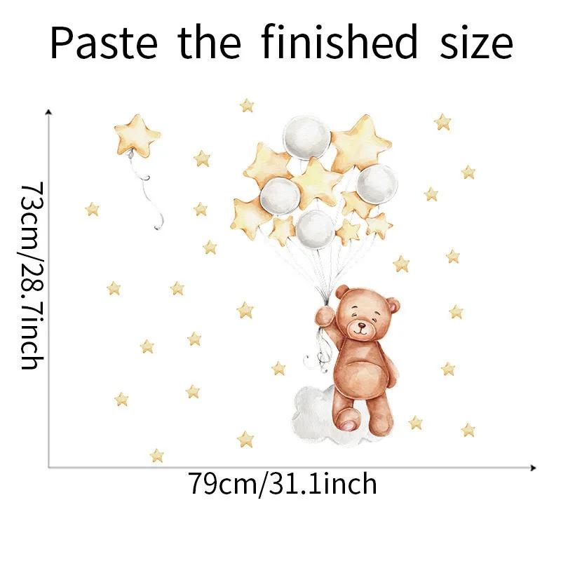 Cartoon Animals Vinyl Wall Stickers for Kids room Nursery Bear Bunny Giraffe Pattern Decals for Children Bedroom Home Decoration 30x90cm 80g
Cartoon Animals Vinyl Wall Stickers for Kids room Nursery Bear Bunny Giraffe Pattern Decals for Children Bedroom Home Decoration 30x90cm 80g