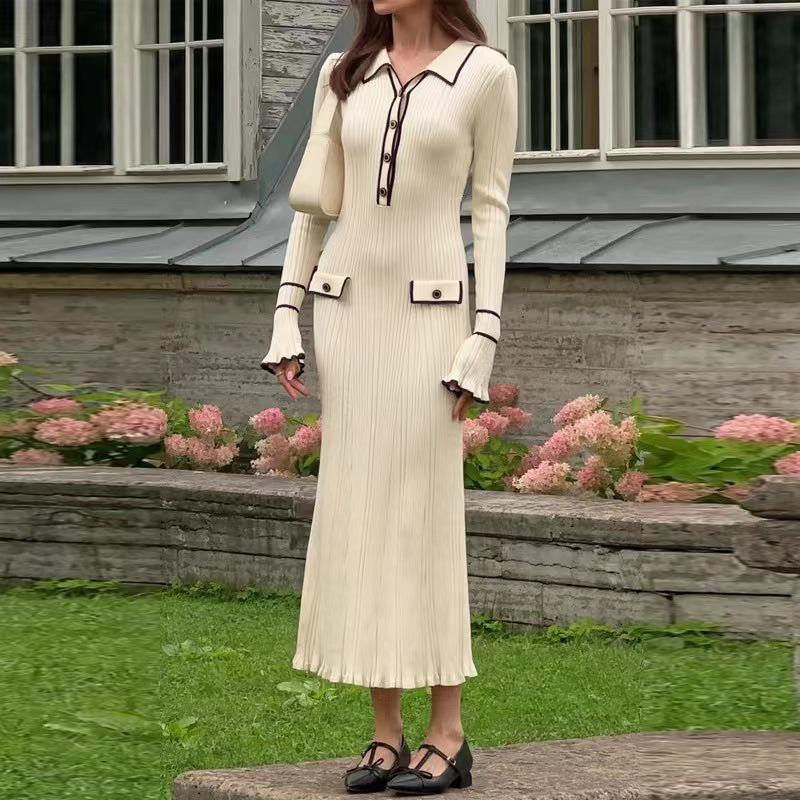 Платье-свитер с оборками в европейском и американском стиле 2025 года — роскошное платье-миди с французскими лацканами на осень/зиму Medium абрикосовый
Платье-свитер с оборками в европейском и американском стиле 2025 года — роскошное платье-миди с французскими лацканами на осень/зиму Medium абрикосовый