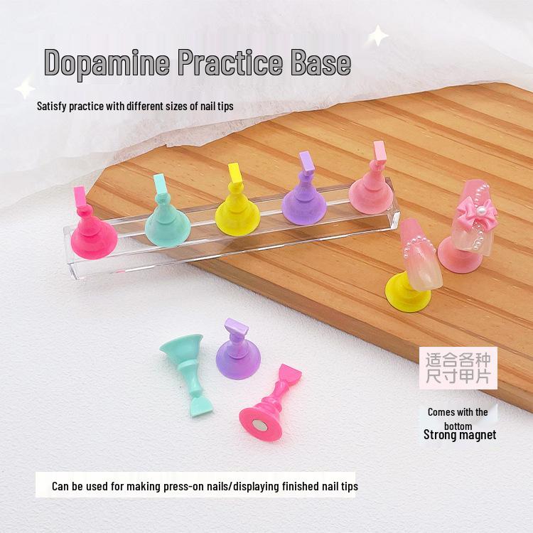 Colorful Chess Piece Nail Art Practice Holder – Wearable Base for Beginner Nail Tip Fixing
Colorful Chess Piece Nail Art Practice Holder – Wearable Base for Beginner Nail Tip Fixing