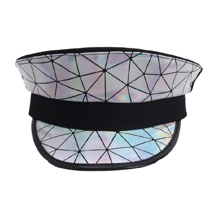 Unisex Casual Y2k Girls Navy Hat Silver Color Halloween Women PU Military Hat 1 срібний
Unisex Casual Y2k Girls Navy Hat Silver Color Halloween Women PU Military Hat 1 срібний